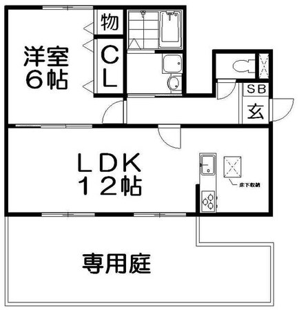 ゼフィランサスの物件間取画像